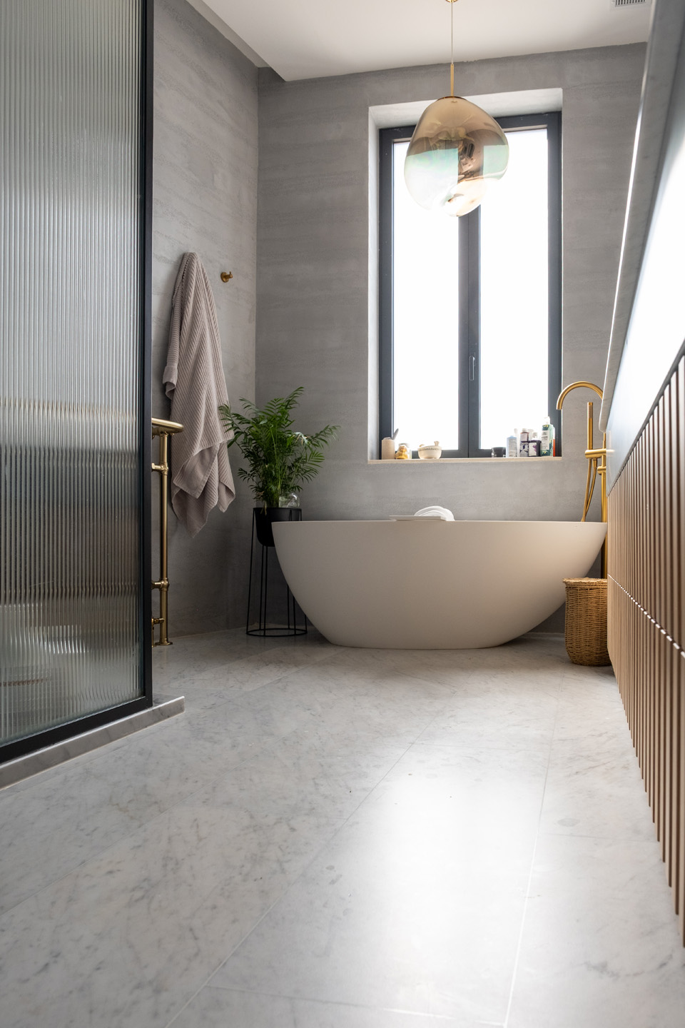 Bagno_marmo di Carrara